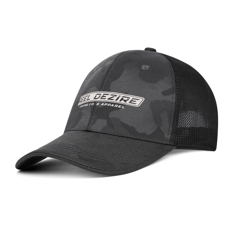 Reel Dezire  Embroidered Mesh Back Camo Hat