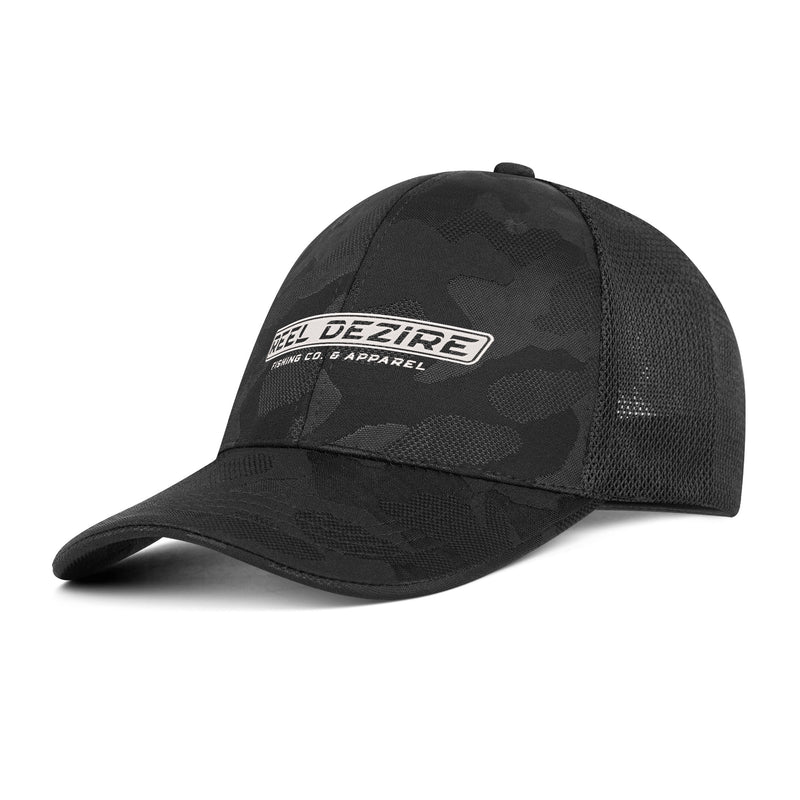 Reel Dezire  Embroidered Mesh Back Camo Hat