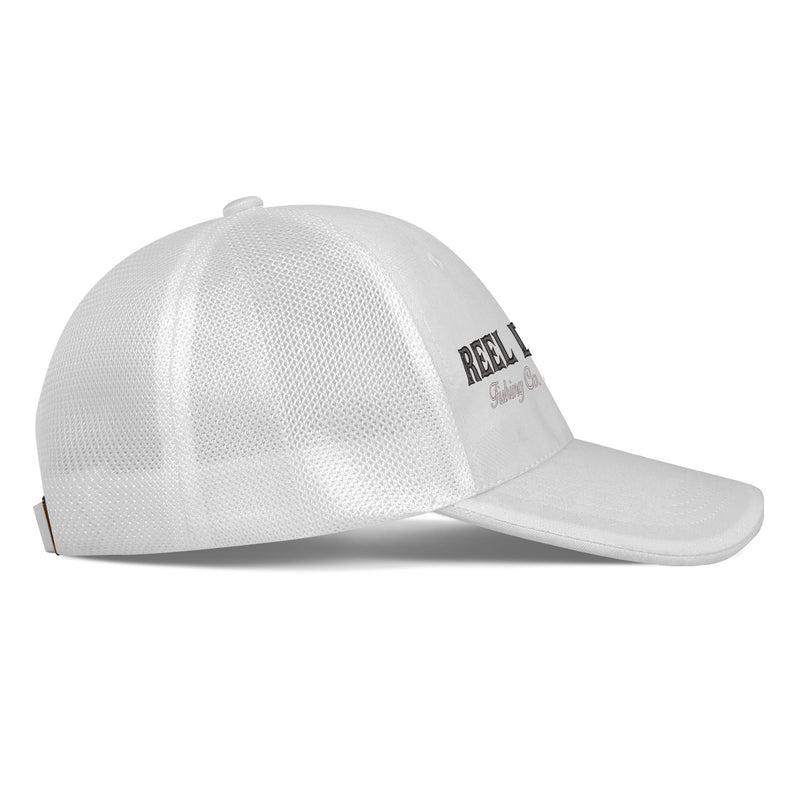Reel Dezire Fishing Co. Embroidered Mesh Back Camo Hat