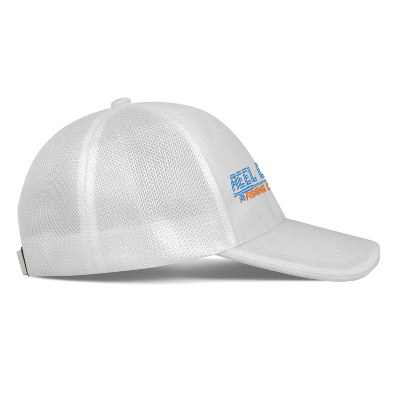 Reel Dezire Spinner Embroidered Mesh Back Camo Hat