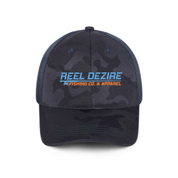 Reel Dezire Spinner Embroidered Mesh Back Camo Hat