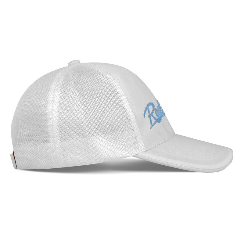 Reel Dezire Swoosh Embroidered Mesh Back Camo Hat