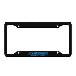 Reel Dezire Black License Plate Frames
