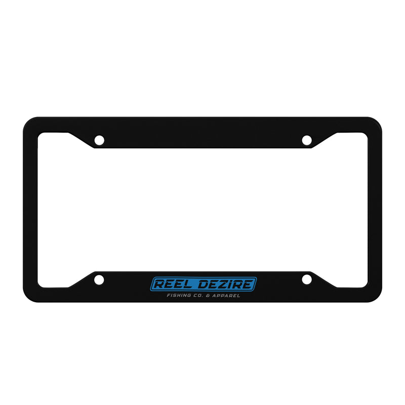 Reel Dezire Black License Plate Frames