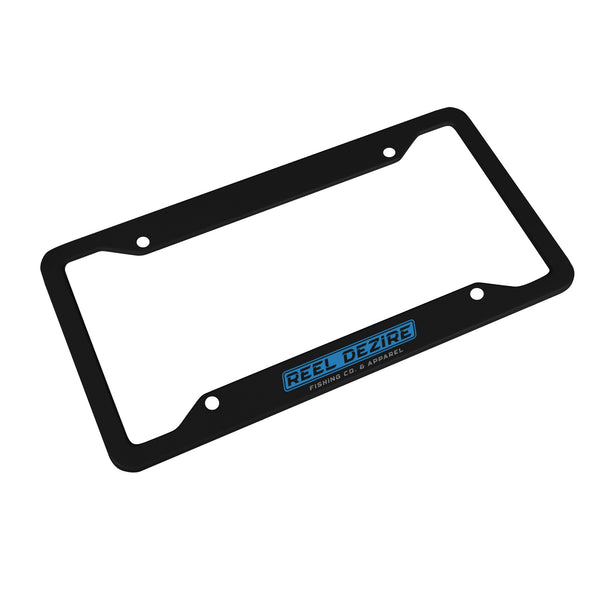 Reel Dezire Black License Plate Frames