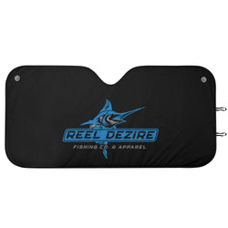 Reel Dezire Logo Black  Auto Sun Shade