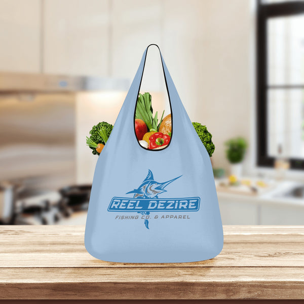 Reel Dezire 3 Pack of Grocery Bags Light Blue
