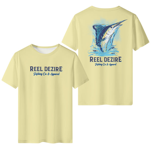 Marlin Art Mens Short Sleeve T-Shirt