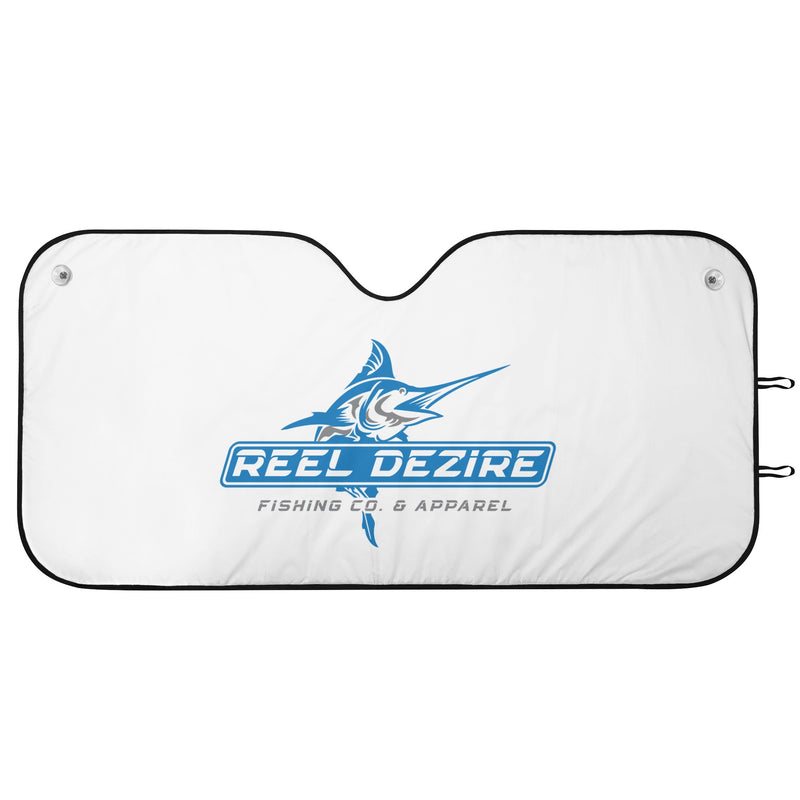 Reel Dezire Logo Car Auto Sun Shade