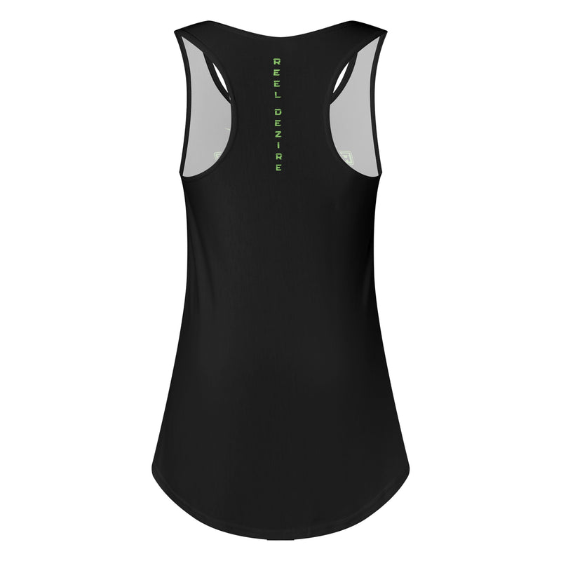 Reel Dezire Neon Green Women's Tank Tops