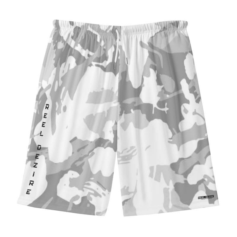 White Camo Lightweight Men's Shorts