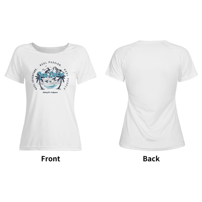 Whale Tail Beach Women's T-Shirt