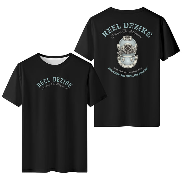 Vintage Dive Helmet Mens Short Sleeve T-Shirt
