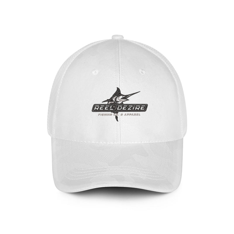 Reel Dezire Black Logo Mesh Back Camo Hat