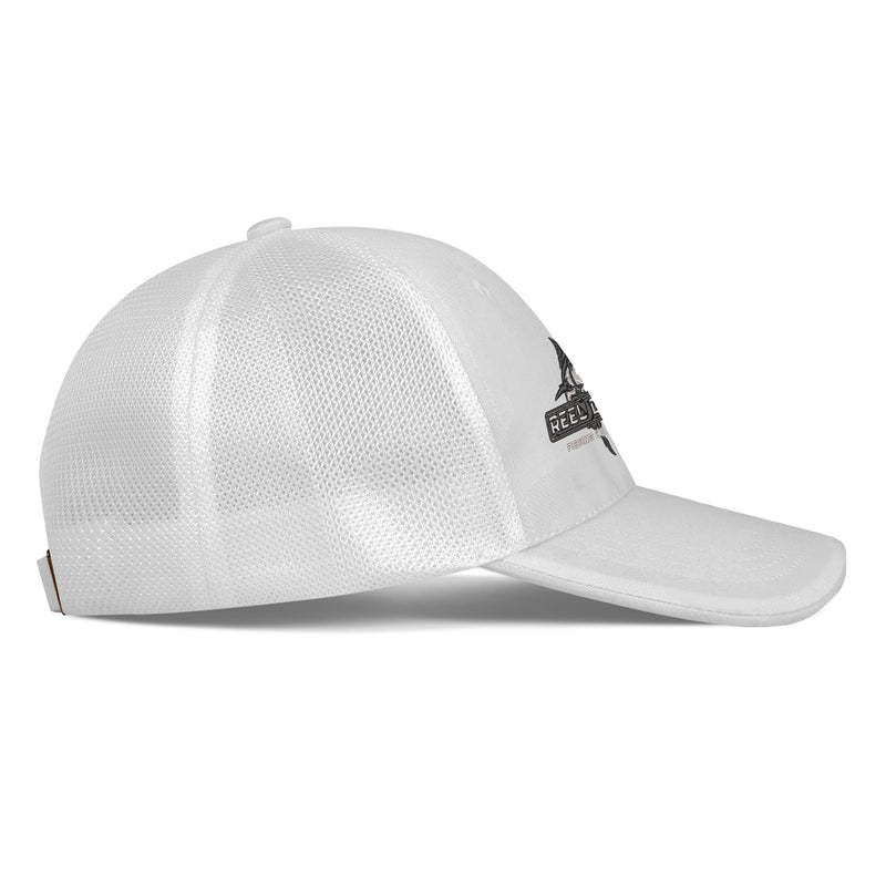 Reel Dezire Black Logo Mesh Back Camo Hat