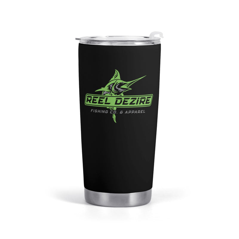 Reel Dezire Neon Green Logo 20oz Tumbler