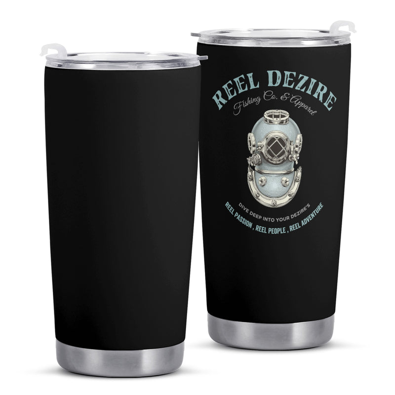 Vintage Dive Helmet  20oz Tumbler