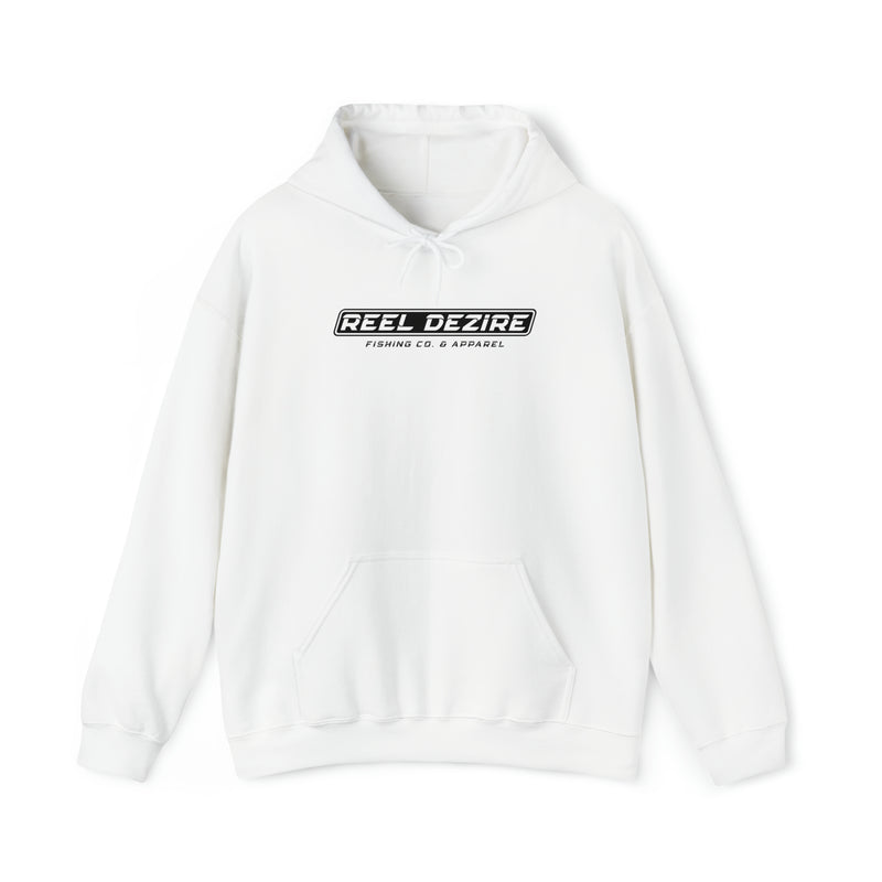 Reel Dezire Black Logo Heavy Blend Sweatshirt Men's Hoodie