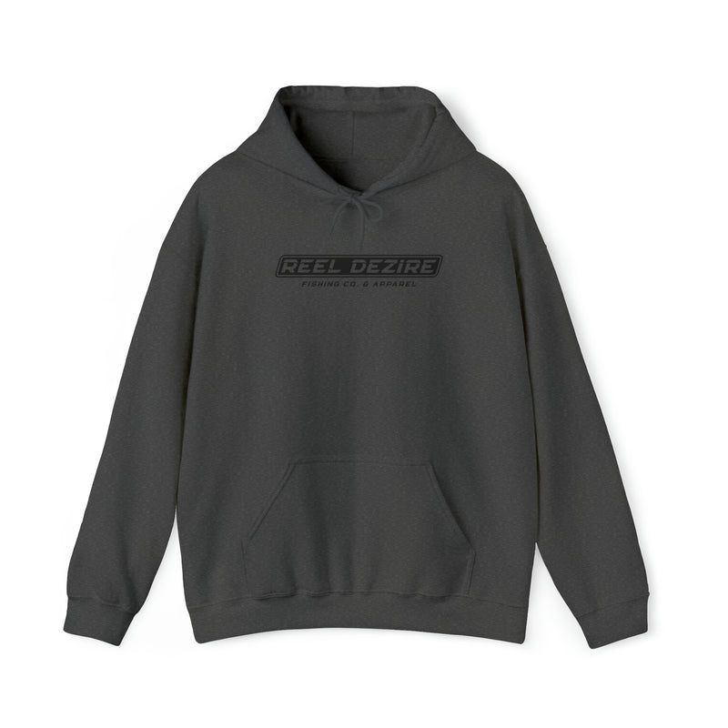Reel Dezire Black Logo Heavy Blend Sweatshirt Men's Hoodie