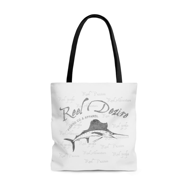 Vintage Sail Fish  AOP Tote Bag