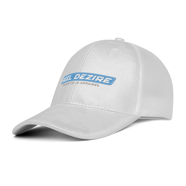 Reel Dezire   Embroidered Mesh Back White Camo Hat