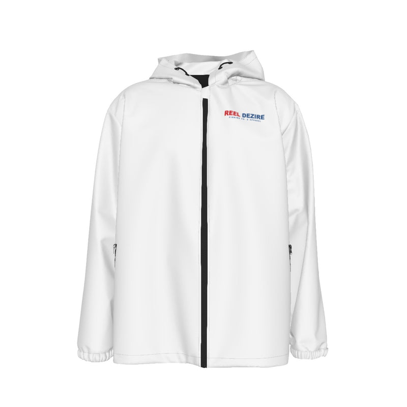 Sail Fish Hooded Zipper Windproof Men's Jacket