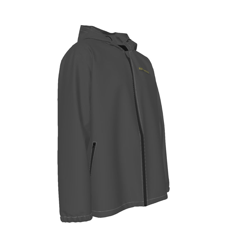 Pirate Hooded Zipper Windproof  Men's Jacket
