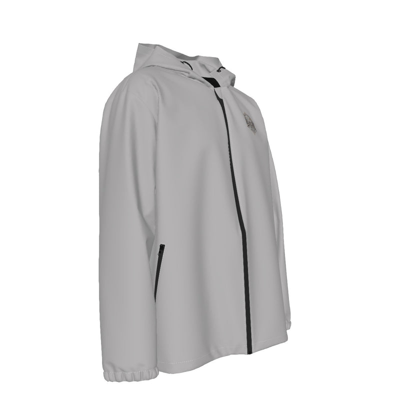 Vintage Hooded Zipper Windproof Men's Jacket