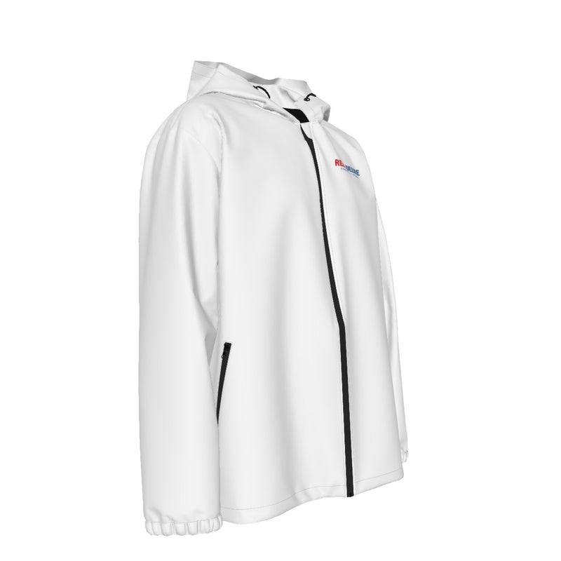 Sail Fish Hooded Zipper Windproof Men's Jacket