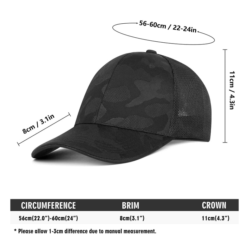 Reel Dezire - Embroidered Mesh Back Camo Caps