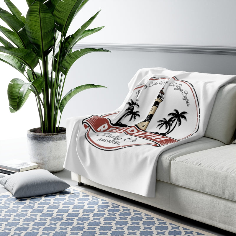Light House Design   Sherpa Fleece Blanket