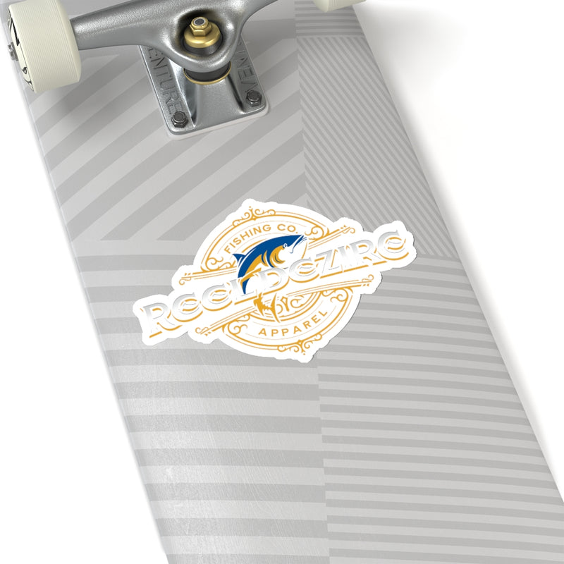 Vintage Tuna  Design  Kiss-Cut Stickers