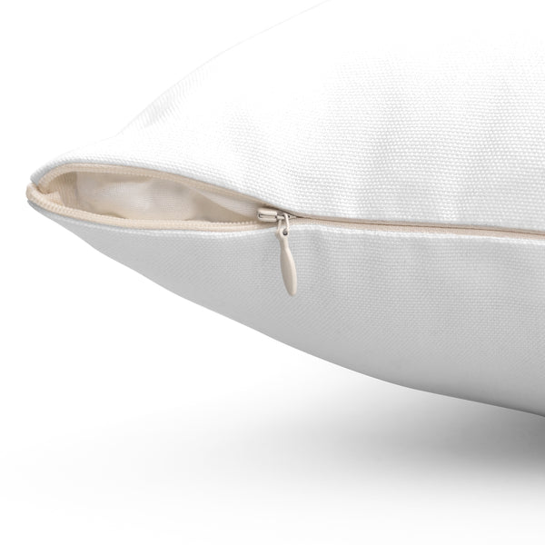 Vintage  Spun Polyester Square Pillow