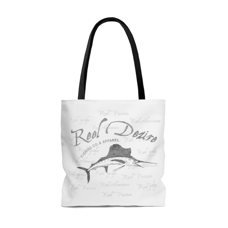 Vintage Sail Fish  AOP Tote Bag